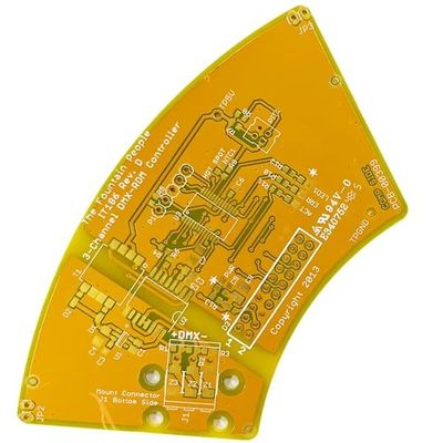 よい価格 2層の堅く速い回転PCB 1.6mm 1oz黄色い戦士の表情の白 オンライン