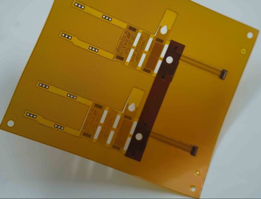 よい価格 0.1mm - 0.5mm ポリマイド 柔軟PCBボード ENIG 仕上げとオプションのシルクスクリーンとマスクの色 オンライン