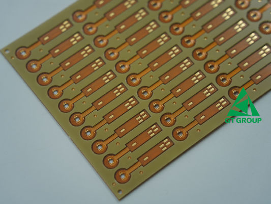よい価格 4層柔軟PCBボード 0.28mmポリマイド材料3/3ミリライン幅 EING表面仕上げ オンライン