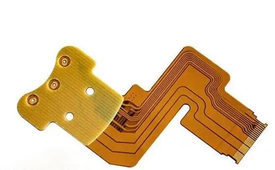 よい価格 FR4 補強材黄色のカバーレイと白色のシルクスクリーンを備えたフレキシブル PCB ボードが回路ソリューションを提供 オンライン