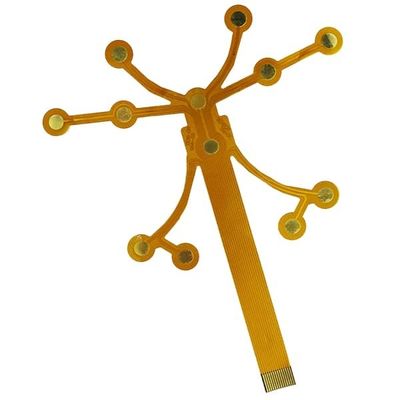 よい価格 折り曲げられる適用範囲が広いPCB板電子工学0.2mm黄色いカバー フィルム オンライン