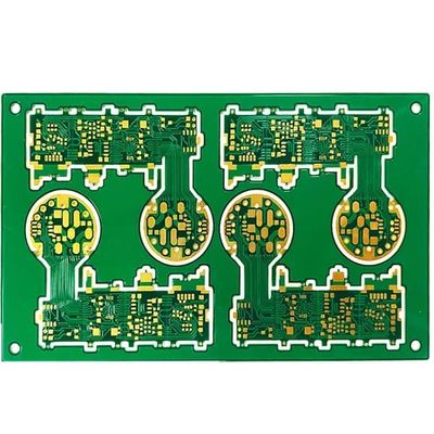 よい価格 緑注文の堅い屈曲PCB 6つの層の0.9mmシルクスクリーン無し151.5*88.74mm オンライン