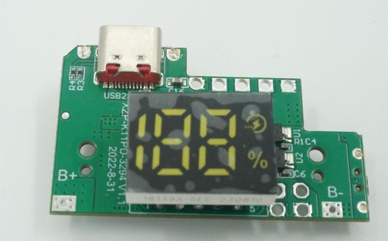 よい価格 22.5W パワーバンク PCBA リチウム電池と硬いPCB 携帯充電器の供給 オンライン