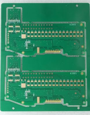 よい価格 オーダーメイド グリーンソルダーマスク PCB プロトタイプ ゴールドフィンガーボード オンライン